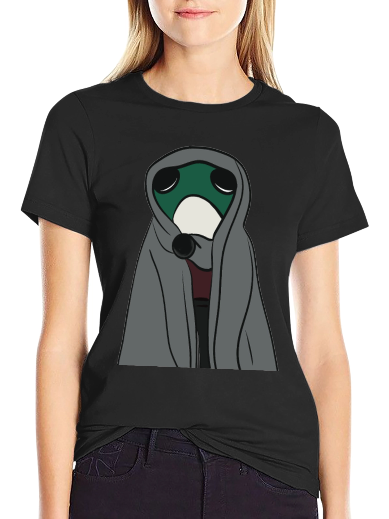 Hooded Creature Black T-Shirt