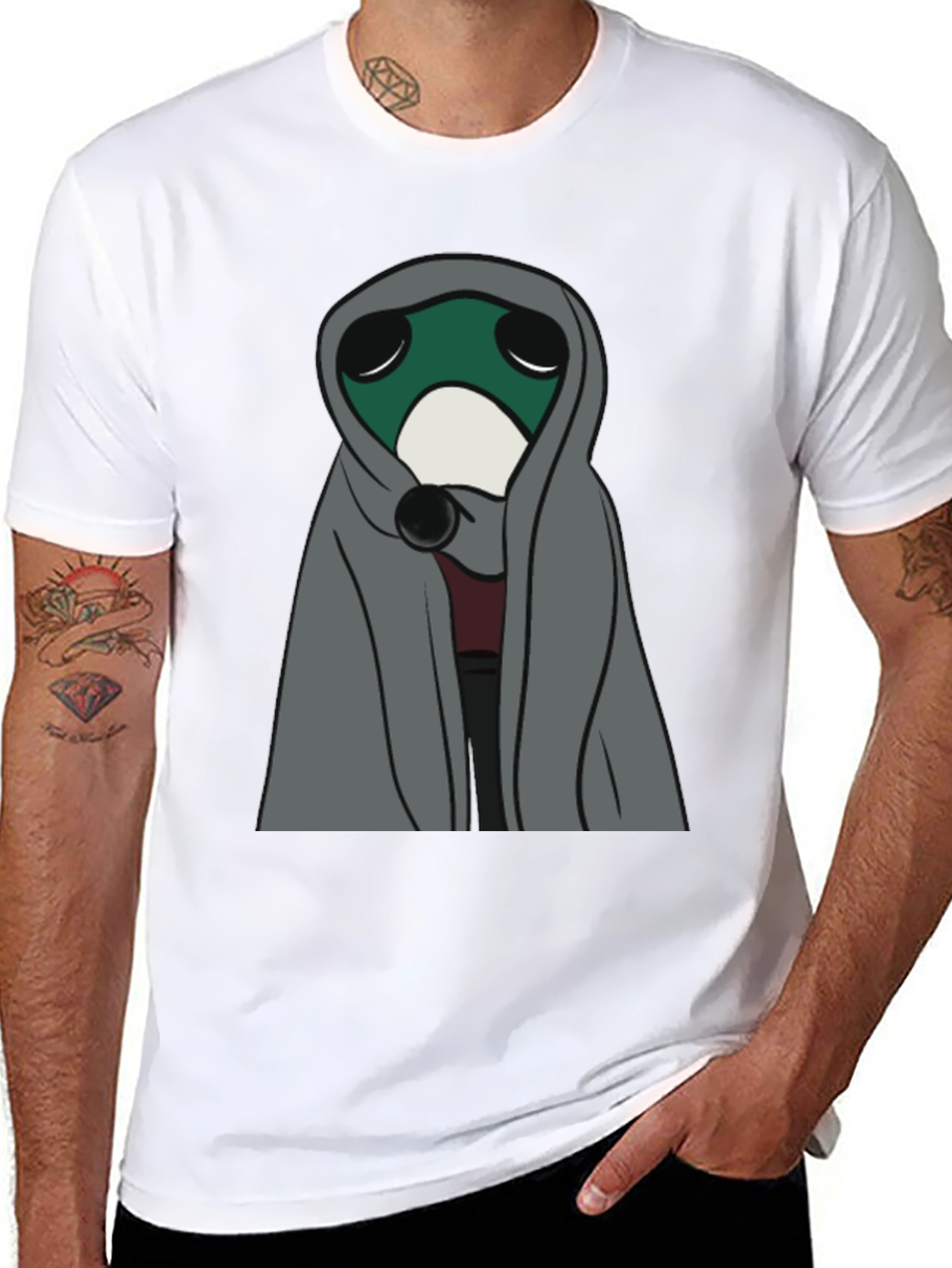 Hooded Creature Black T-Shirt