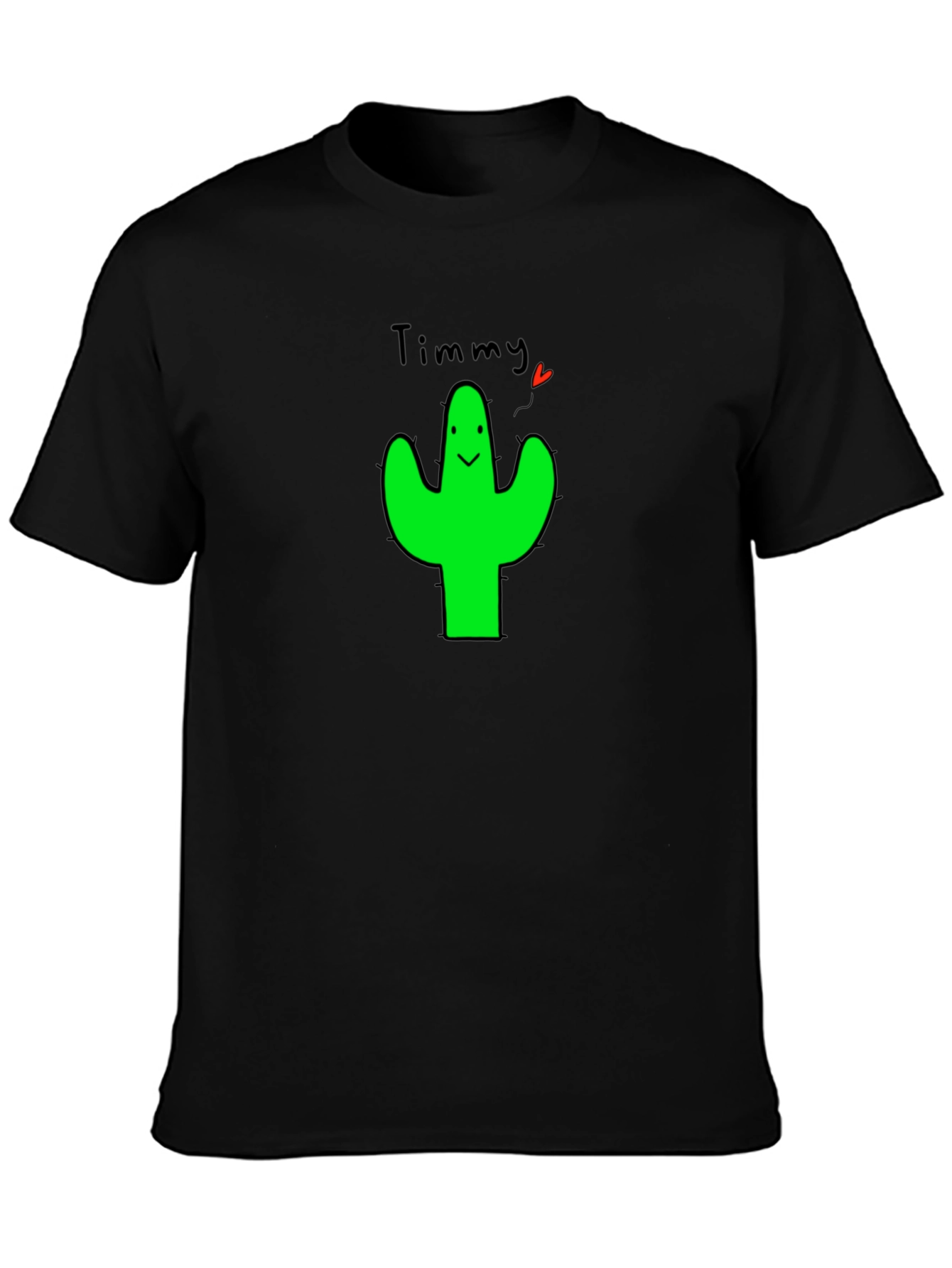 Timmy Cactus Graphic T-Shirt - Cute & Trendy
