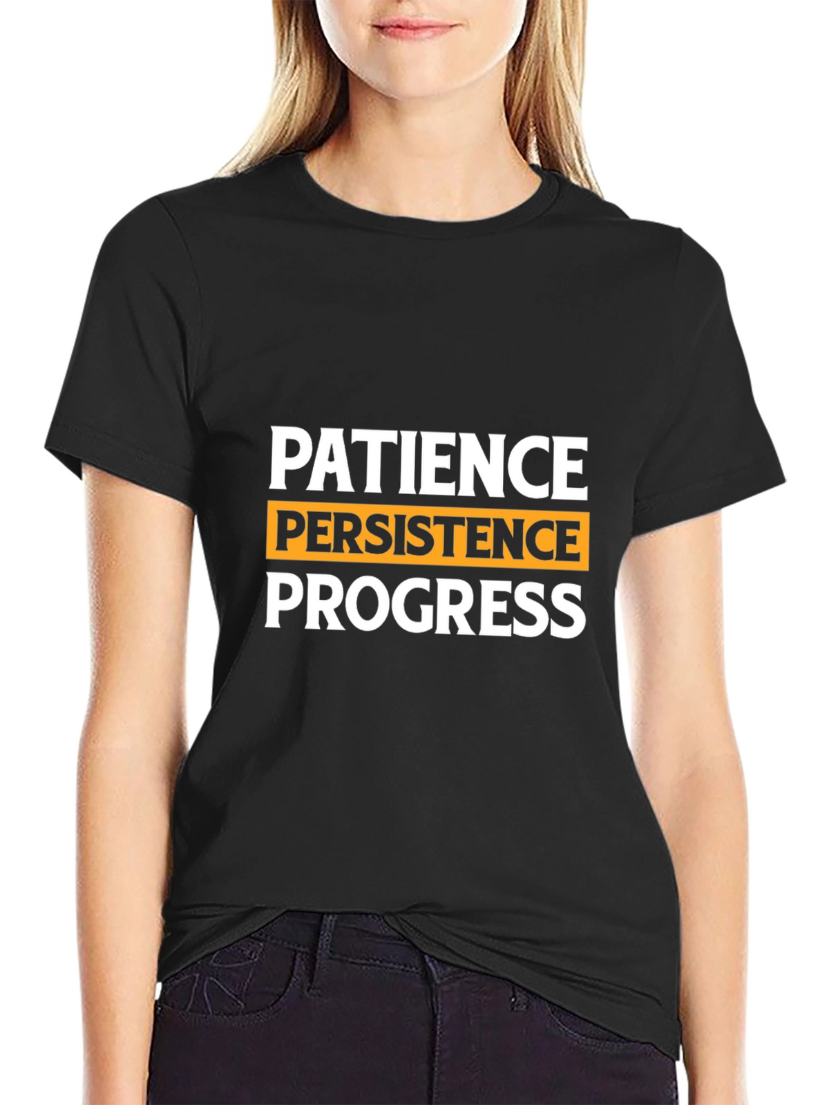 Patience Persistence Progress Graphic Tee