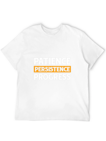 Patience Persistence Progress Graphic Tee
