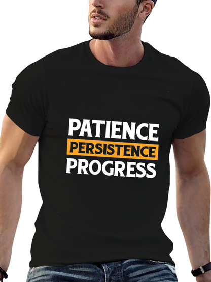 Patience Persistence Progress Graphic Tee