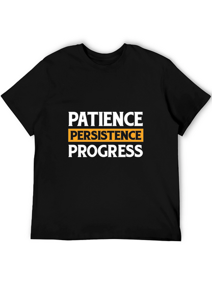 Patience Persistence Progress Graphic Tee