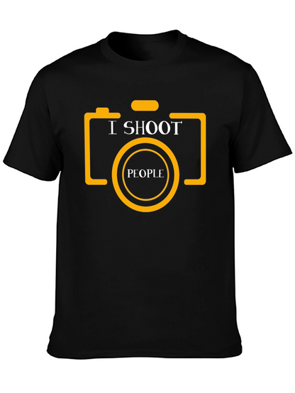 I Shoot People Photography Graphic Tee
