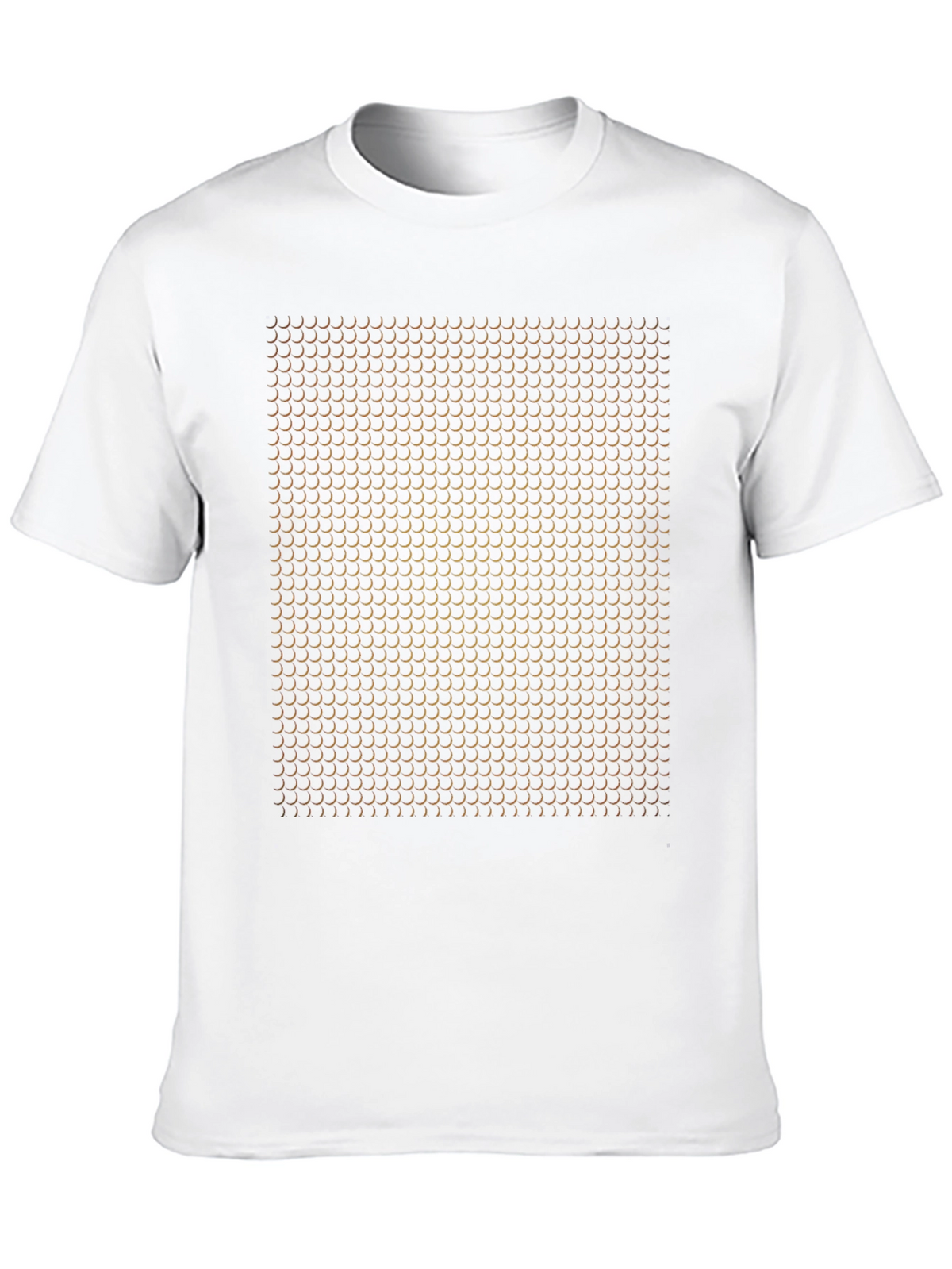 Abstract Pattern Black T-Shirt