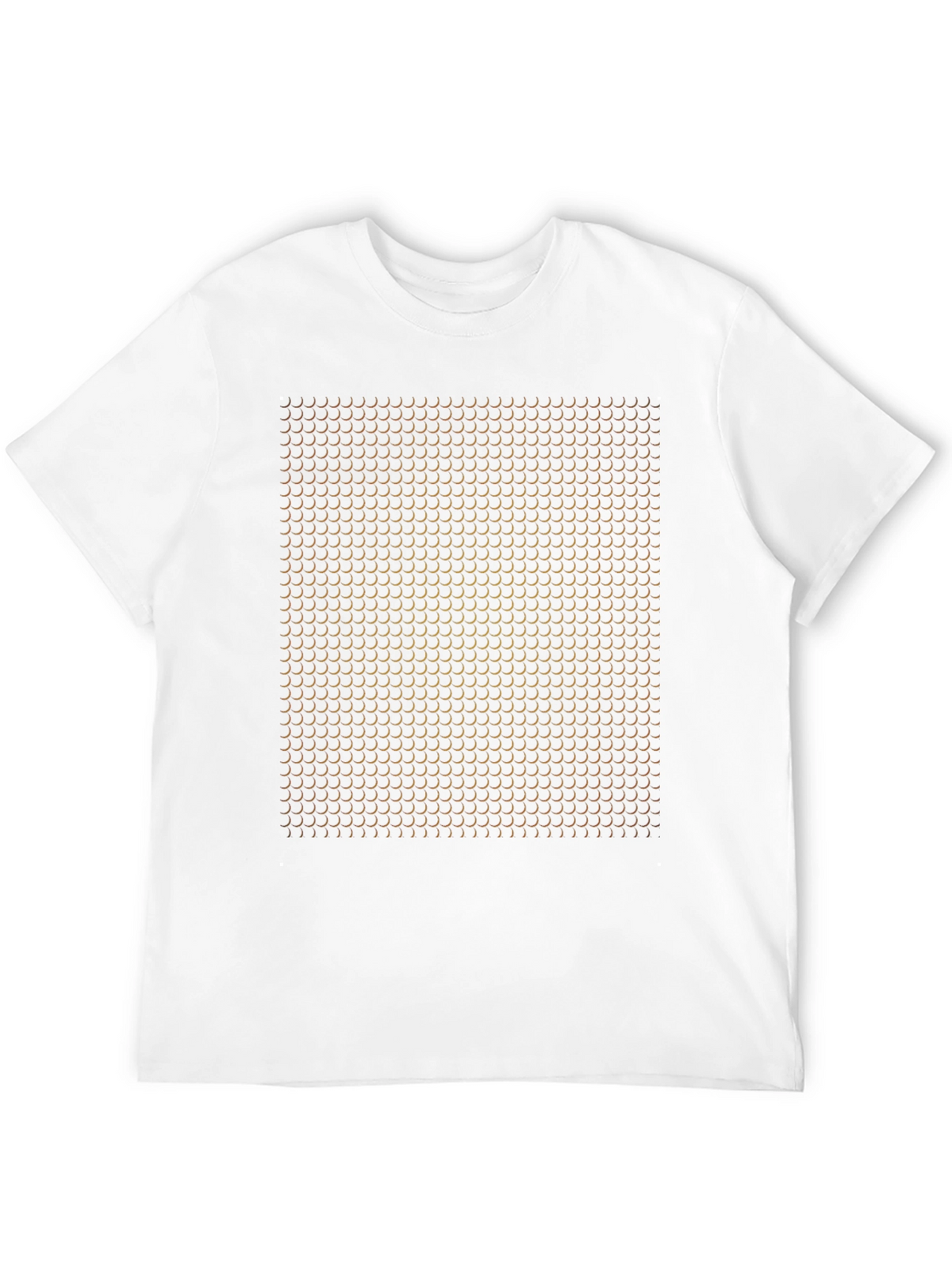 Abstract Pattern Black T-Shirt