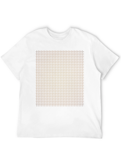 Abstract Pattern Black T-Shirt