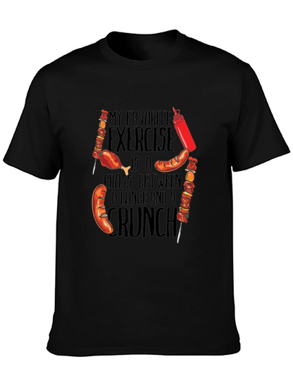 Funny Foodie T-Shirt - My Favorite Exercise