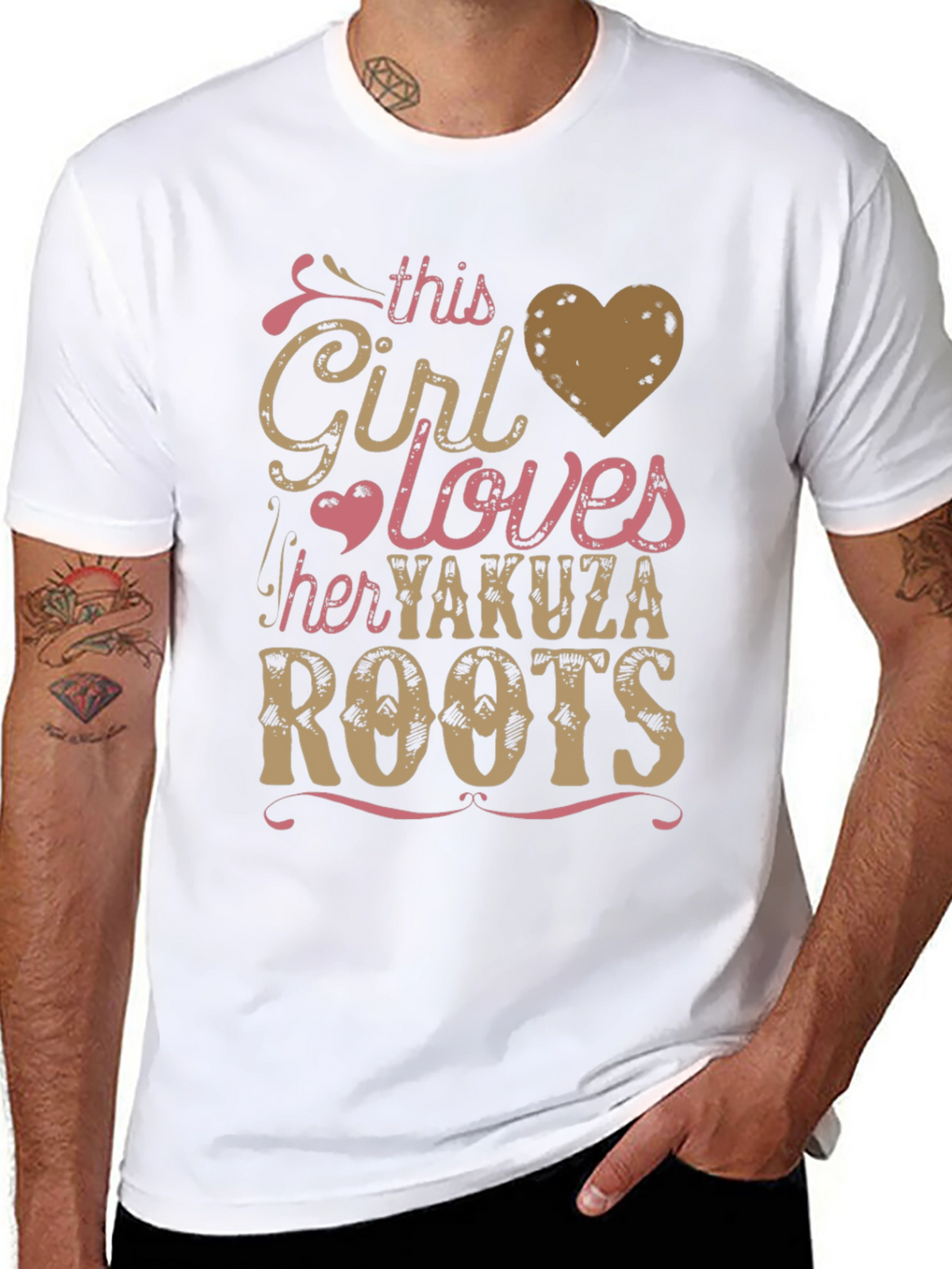 Yakuza Roots Graphic T-Shirt - This Girl Loves...