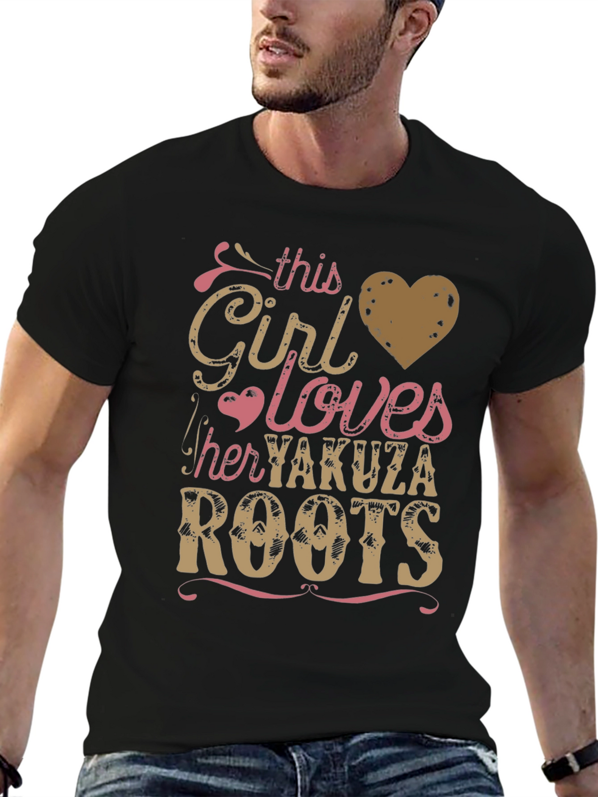 Yakuza Roots Graphic T-Shirt - This Girl Loves...
