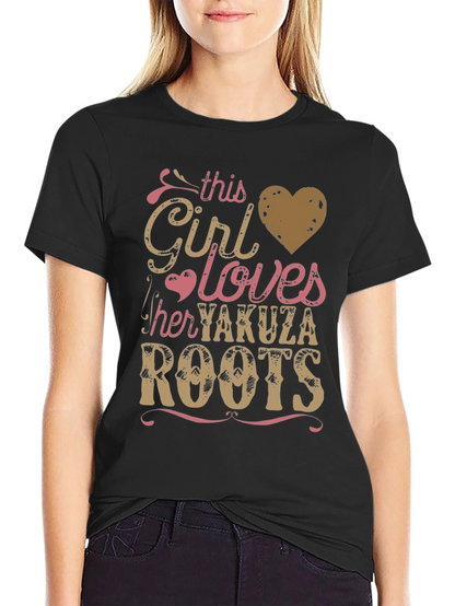 Yakuza Roots Graphic T-Shirt - This Girl Loves...