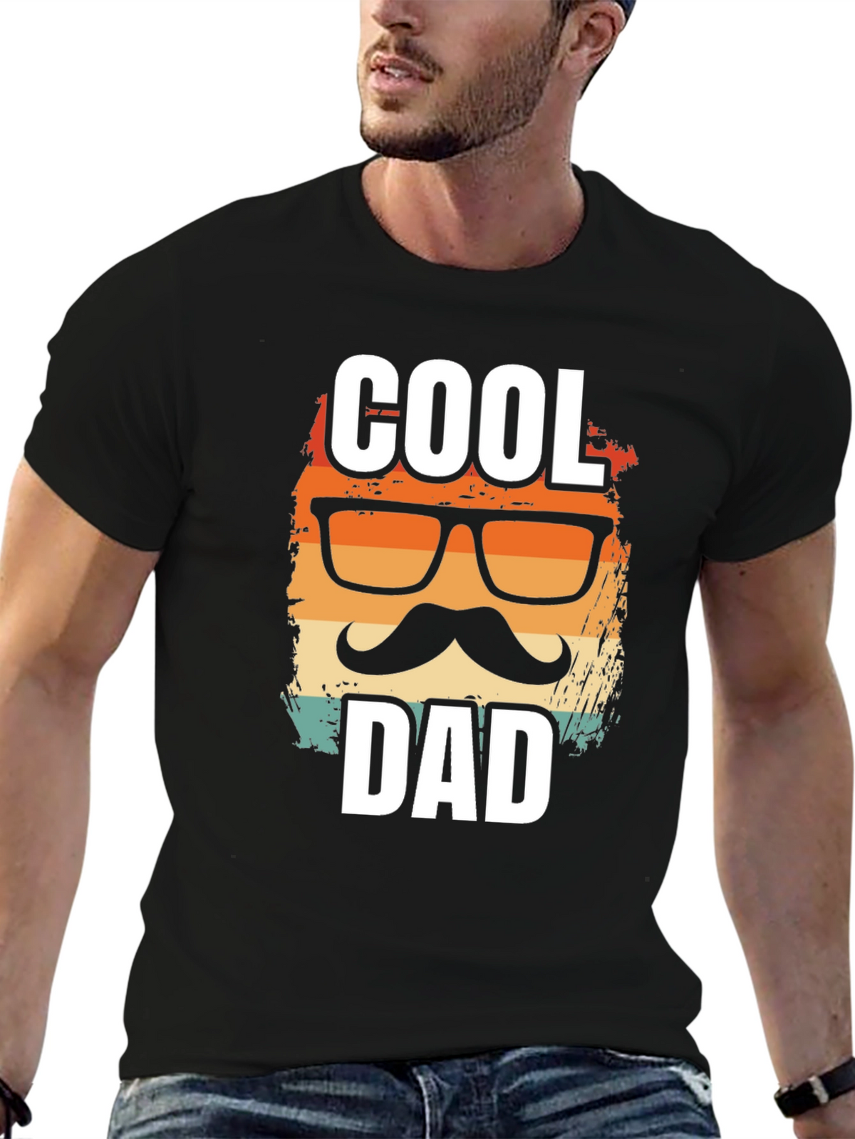 Cool Dad Retro Graphic T-Shirt