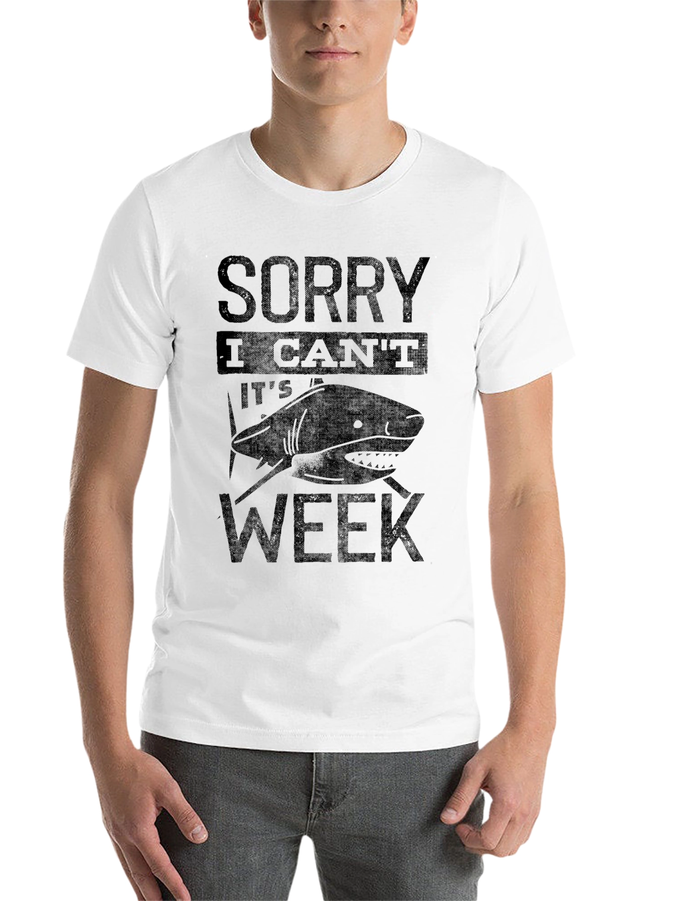 Shark Week T-Shirt - Sorry I Cant