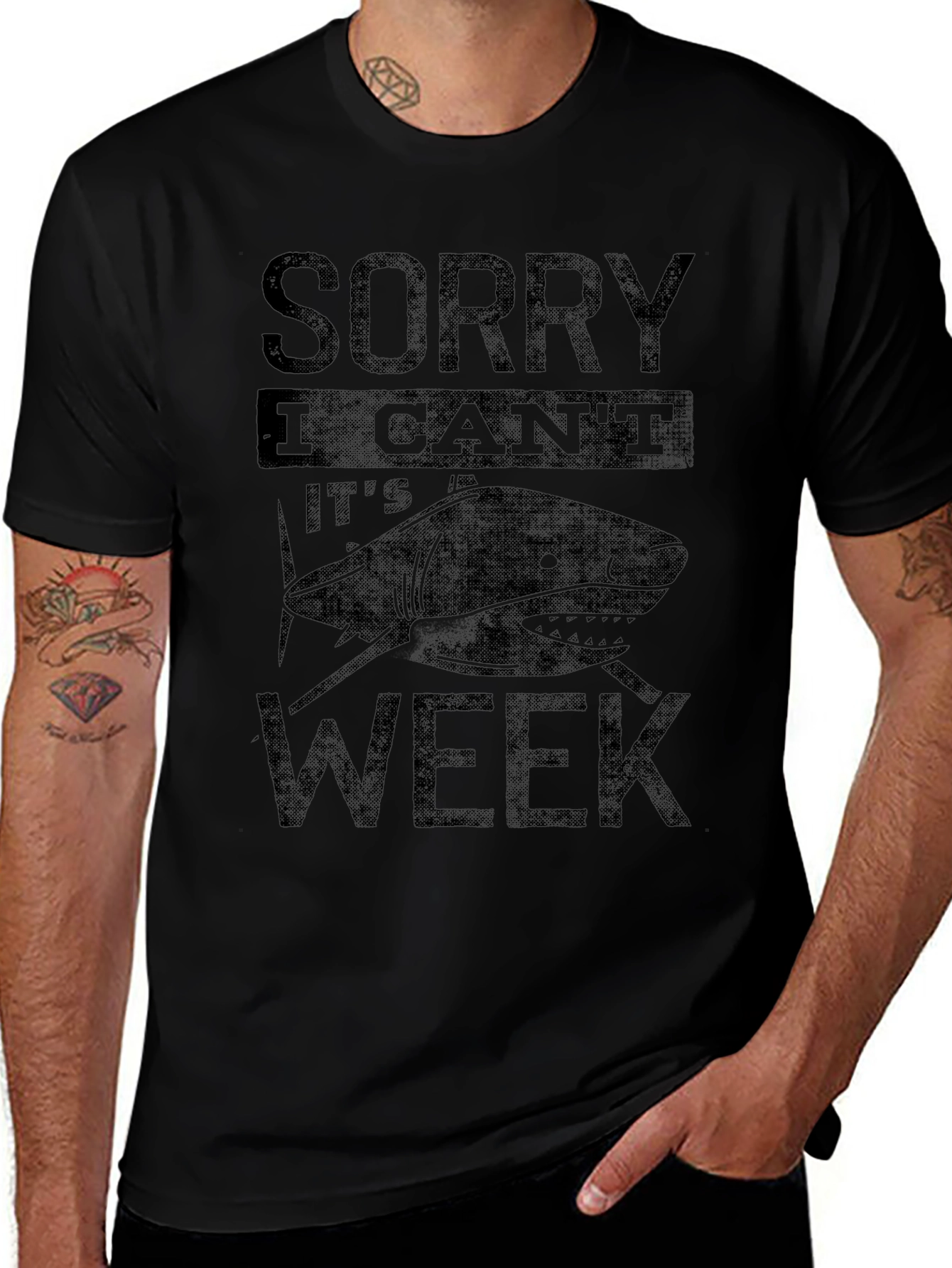 Shark Week T-Shirt - Sorry I Cant