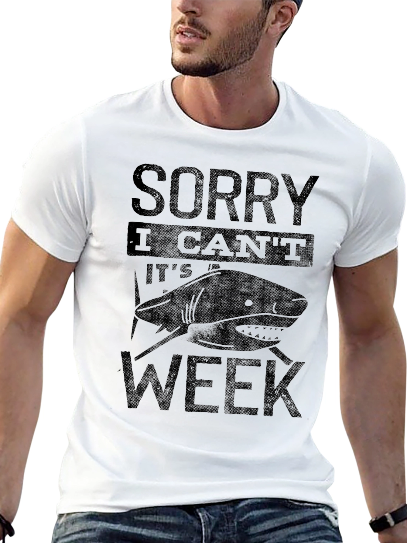 Shark Week T-Shirt - Sorry I Cant
