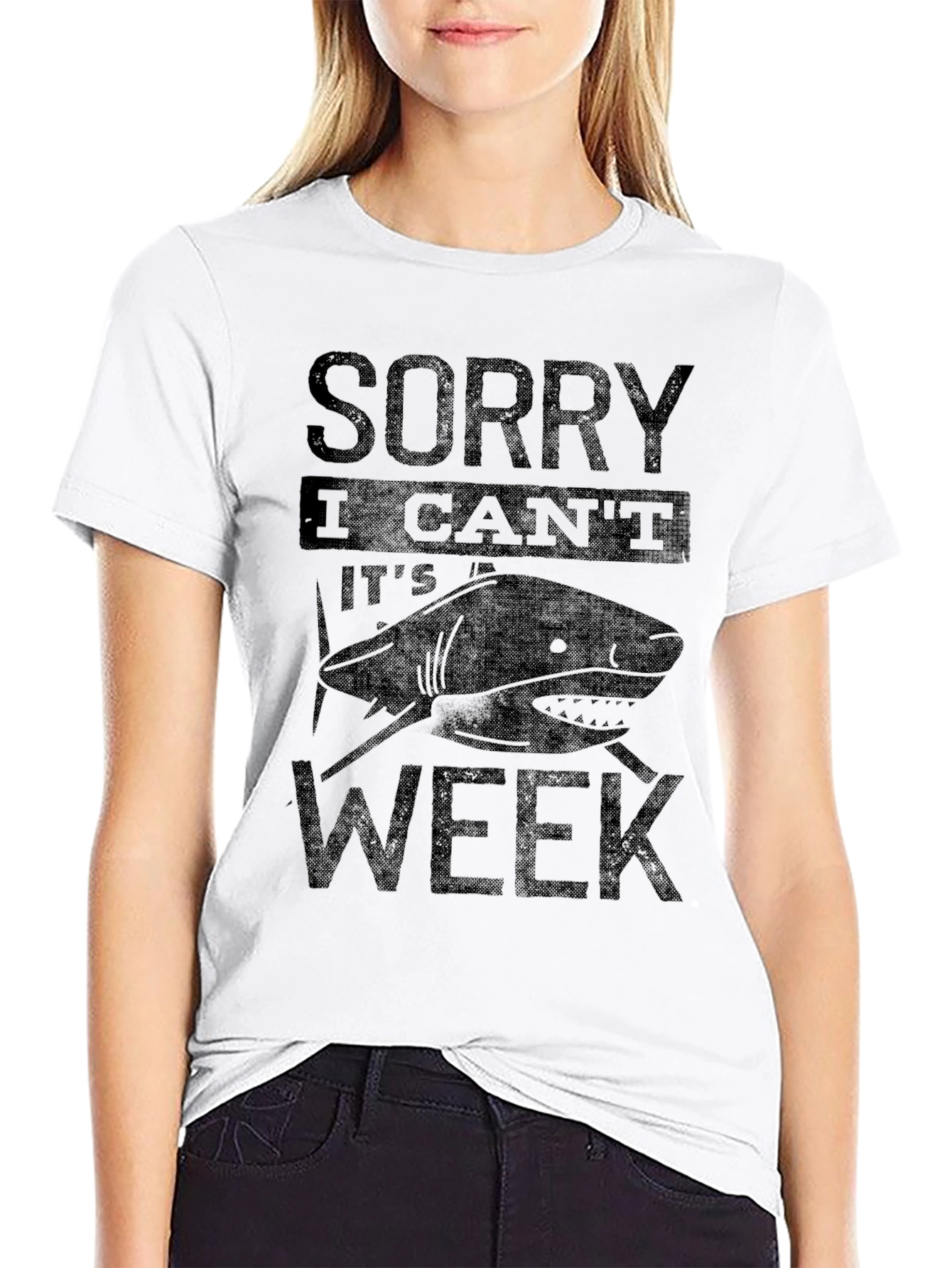 Shark Week T-Shirt - Sorry I Cant
