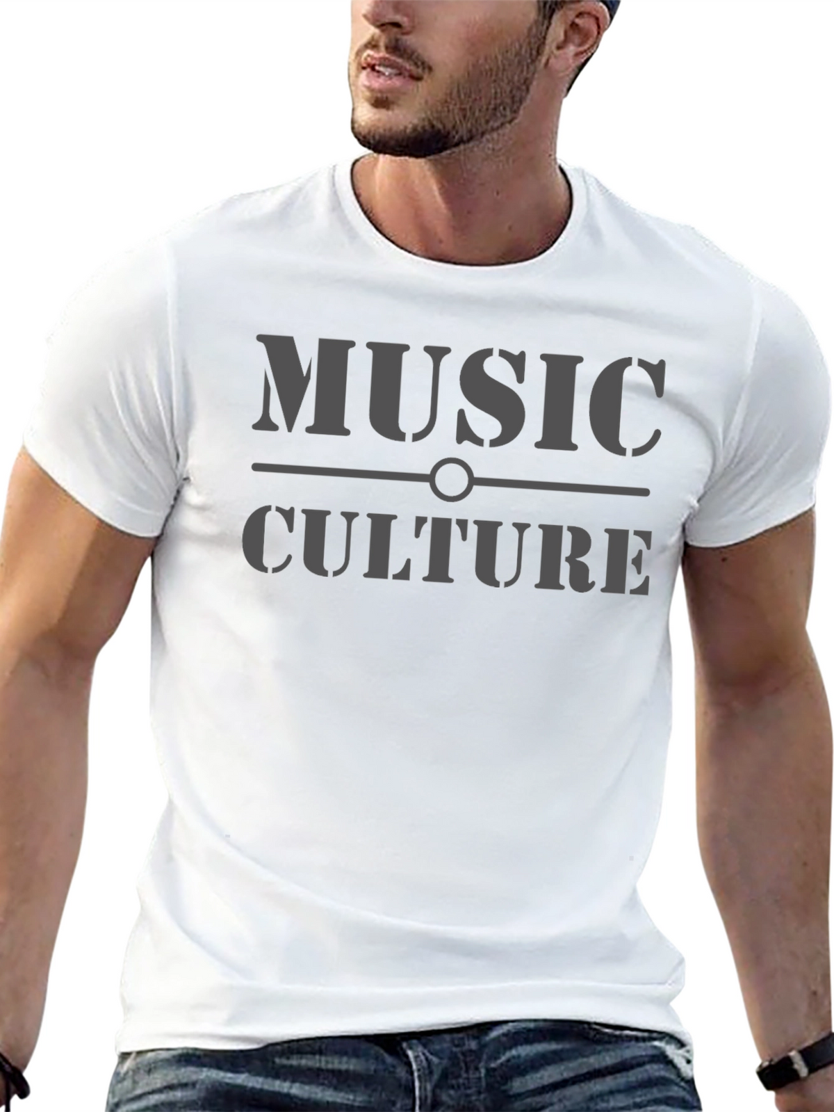 Music Culture Graphic T-Shirt - Casual Style