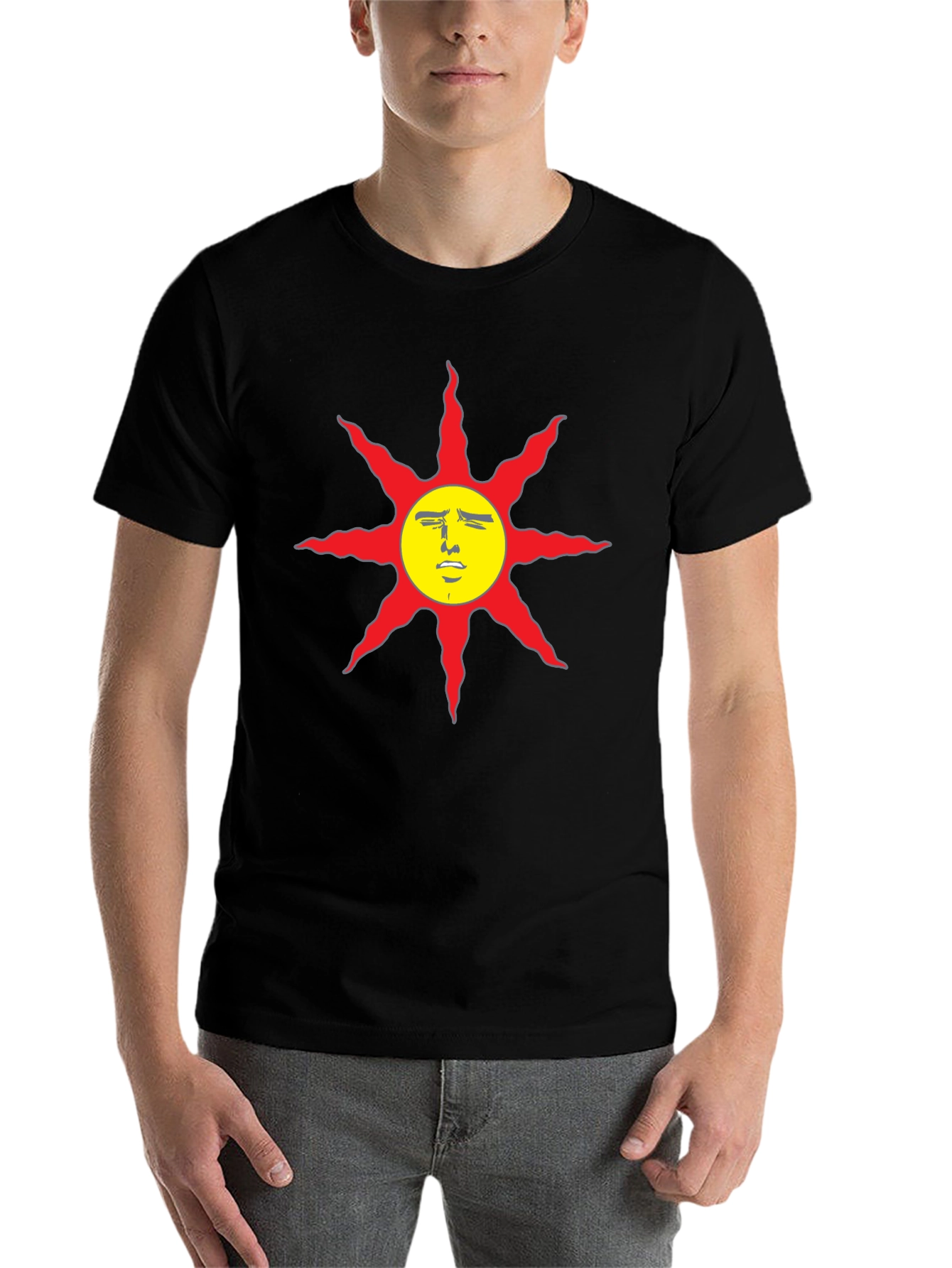Praise the Sun T-Shirt - Black Cotton Tee