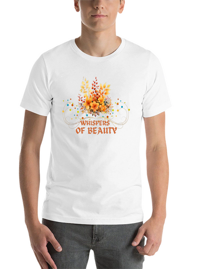 Whispers of Beauty Floral T-Shirt - Black