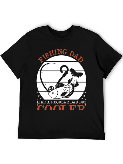 Fishing Dad T-Shirt - Cool Dad Graphic Tee