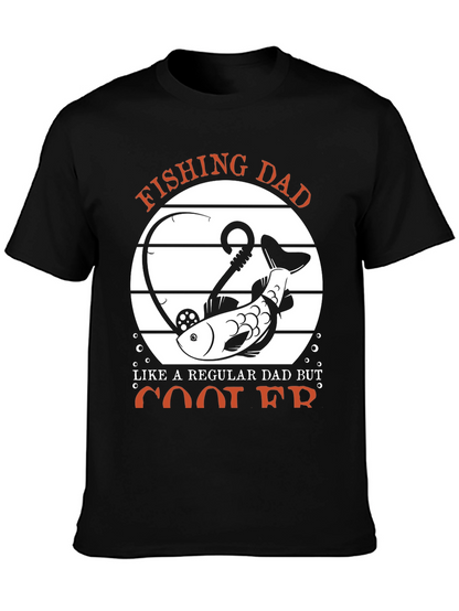 Fishing Dad T-Shirt - Cool Dad Graphic Tee