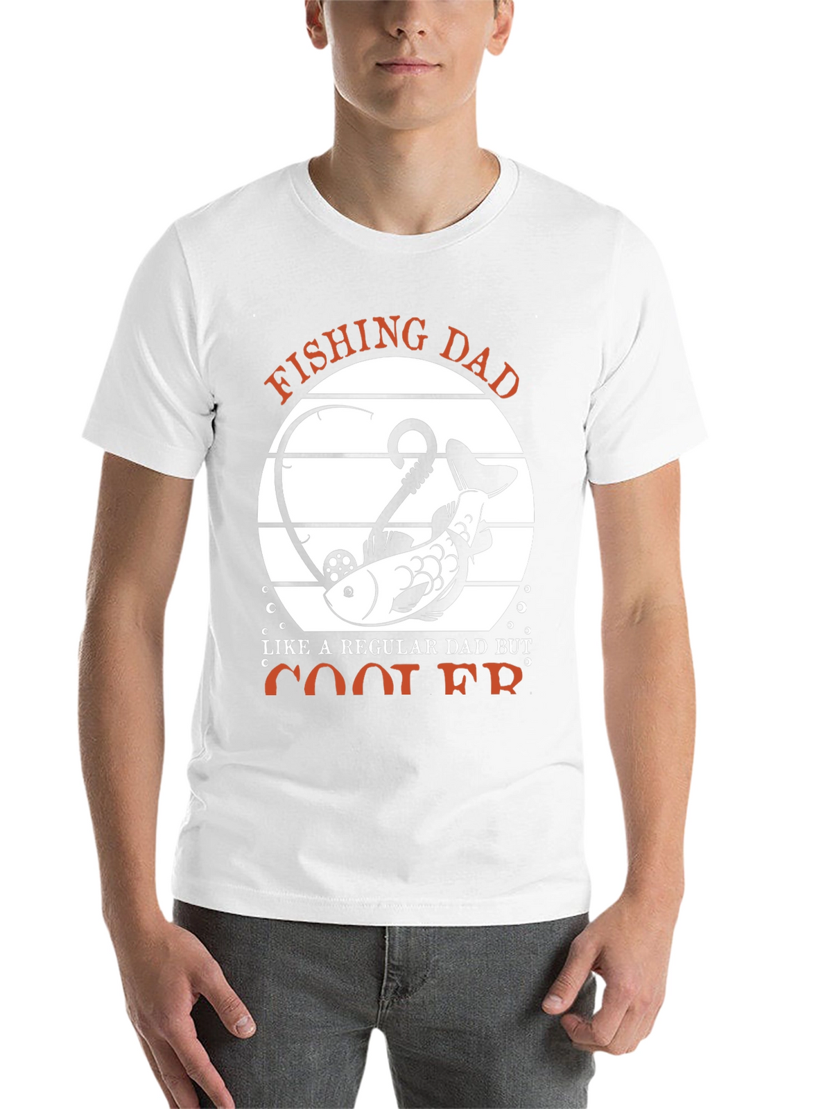 Fishing Dad T-Shirt - Cool Dad Graphic Tee
