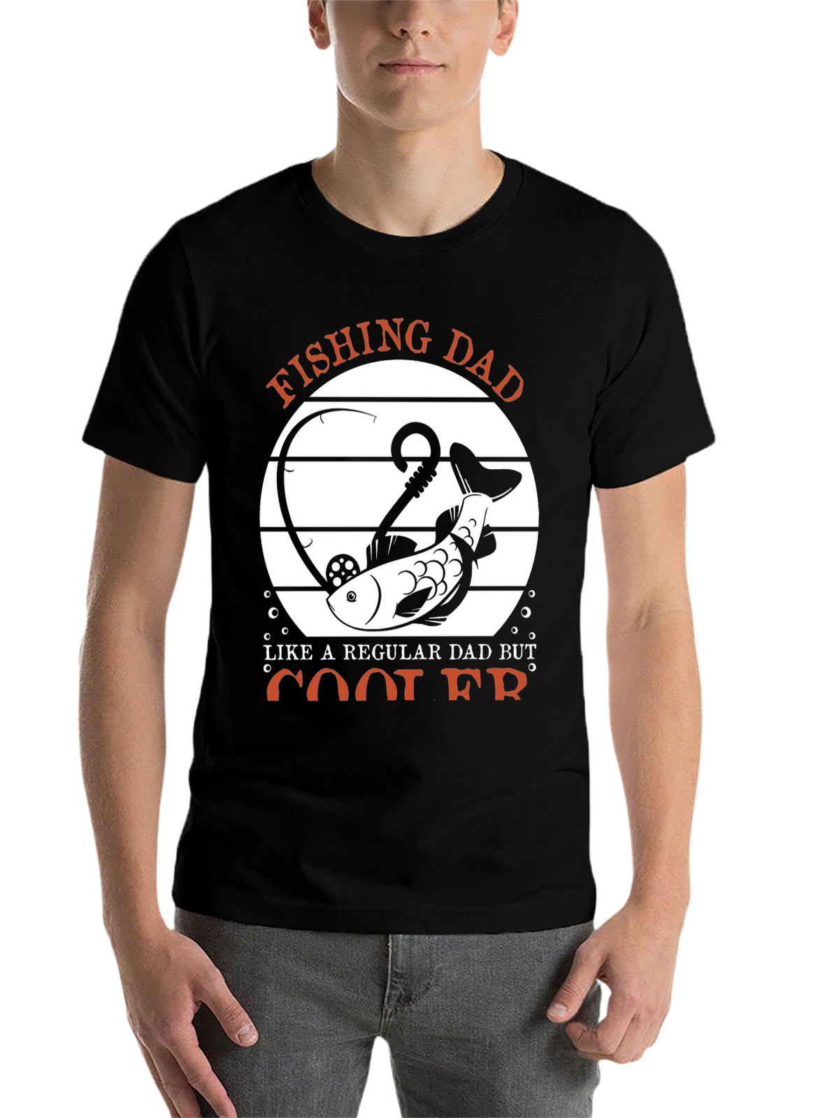 Fishing Dad T-Shirt - Cool Dad Graphic Tee