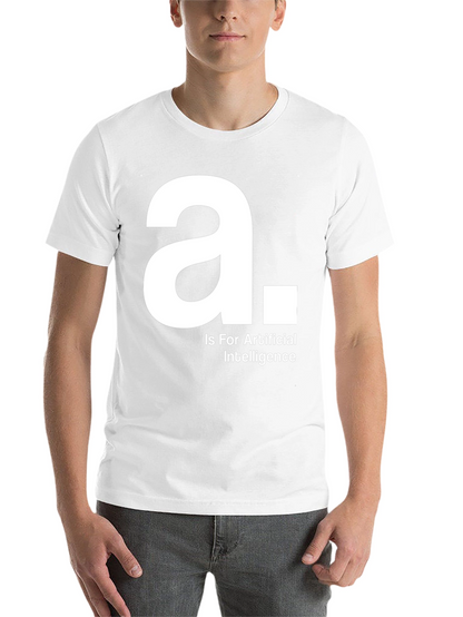 A is for Artificial Intelligence Black T-Shirt