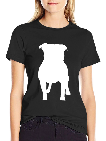 Dog Silhouette Graphic Tee