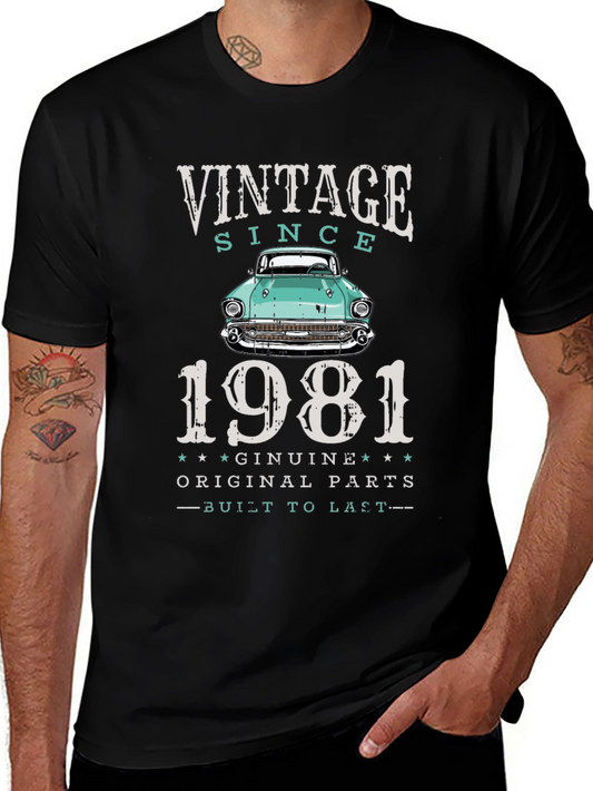 Vintage 1981 Car T-Shirt