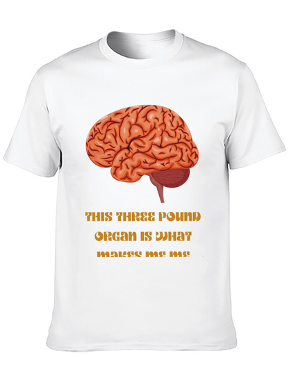 Brain Graphic T-Shirt - Makes Me Me