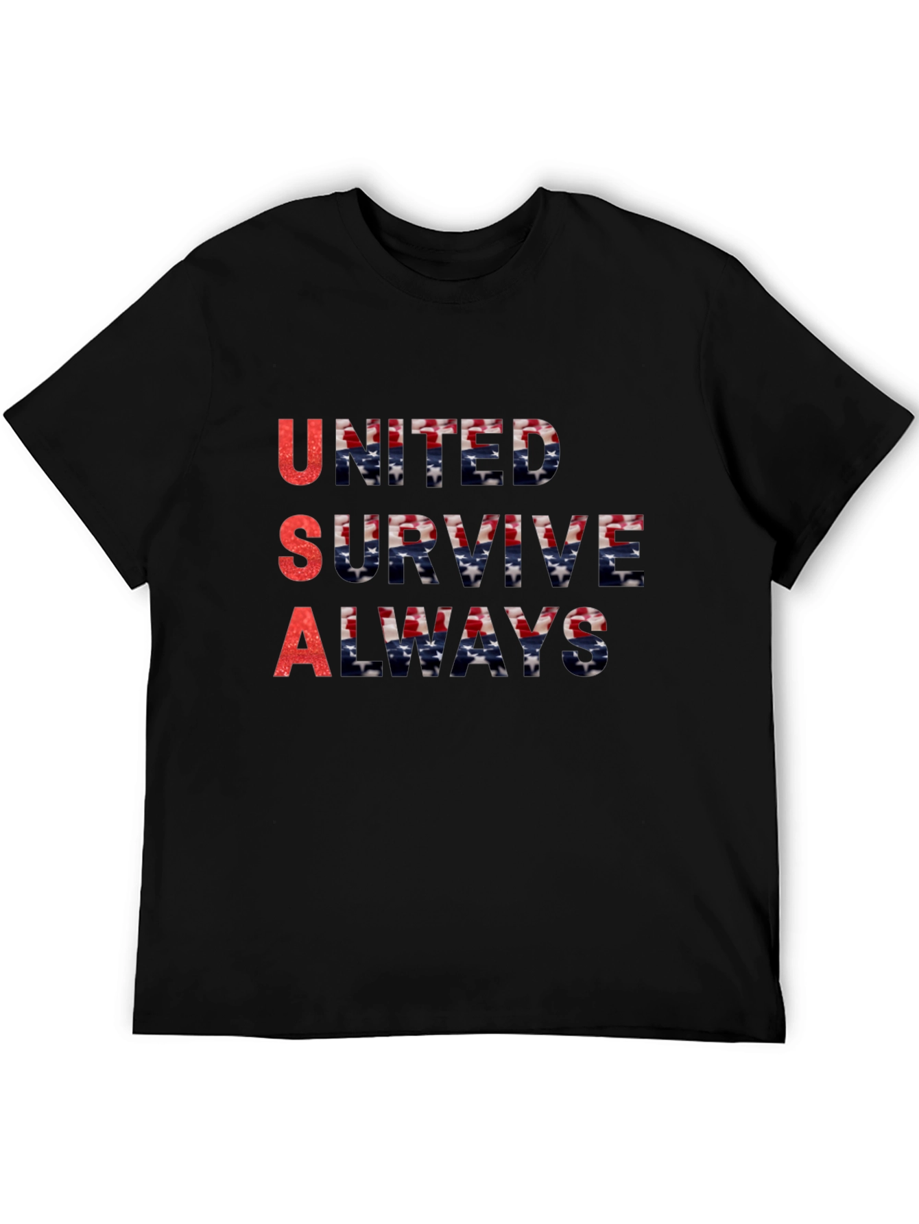 USA United Survive Always Graphic T-Shirt