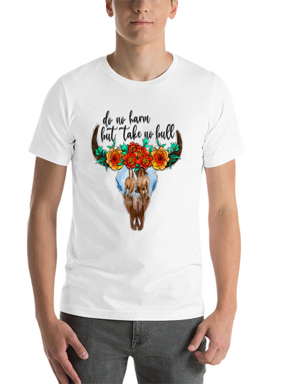Do No Harm Bull Skull Tee