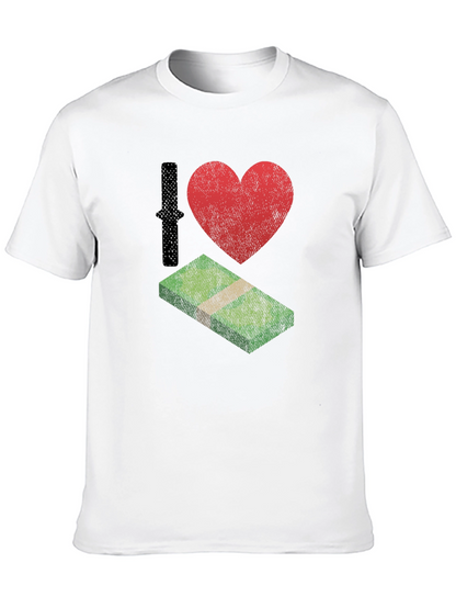 I Love Money Black T-Shirt