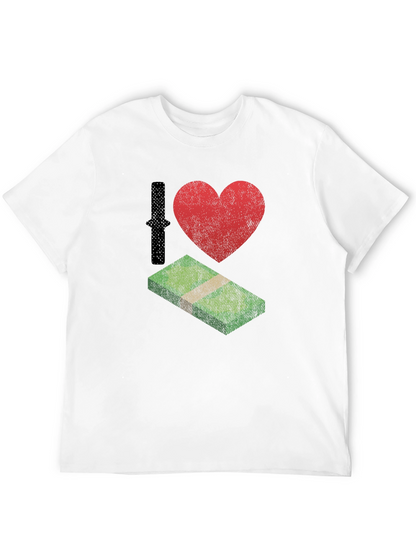 I Love Money Black T-Shirt