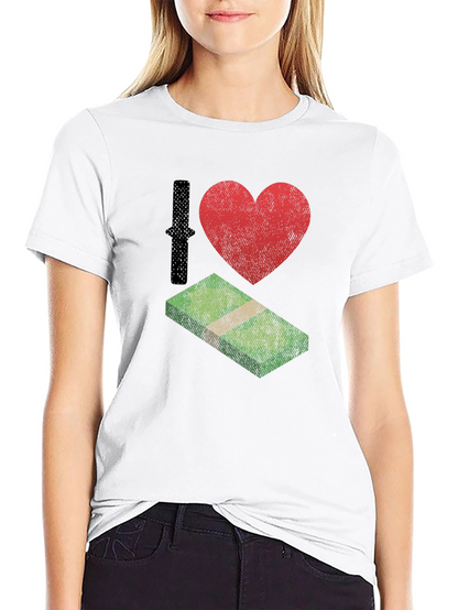 I Love Money Black T-Shirt