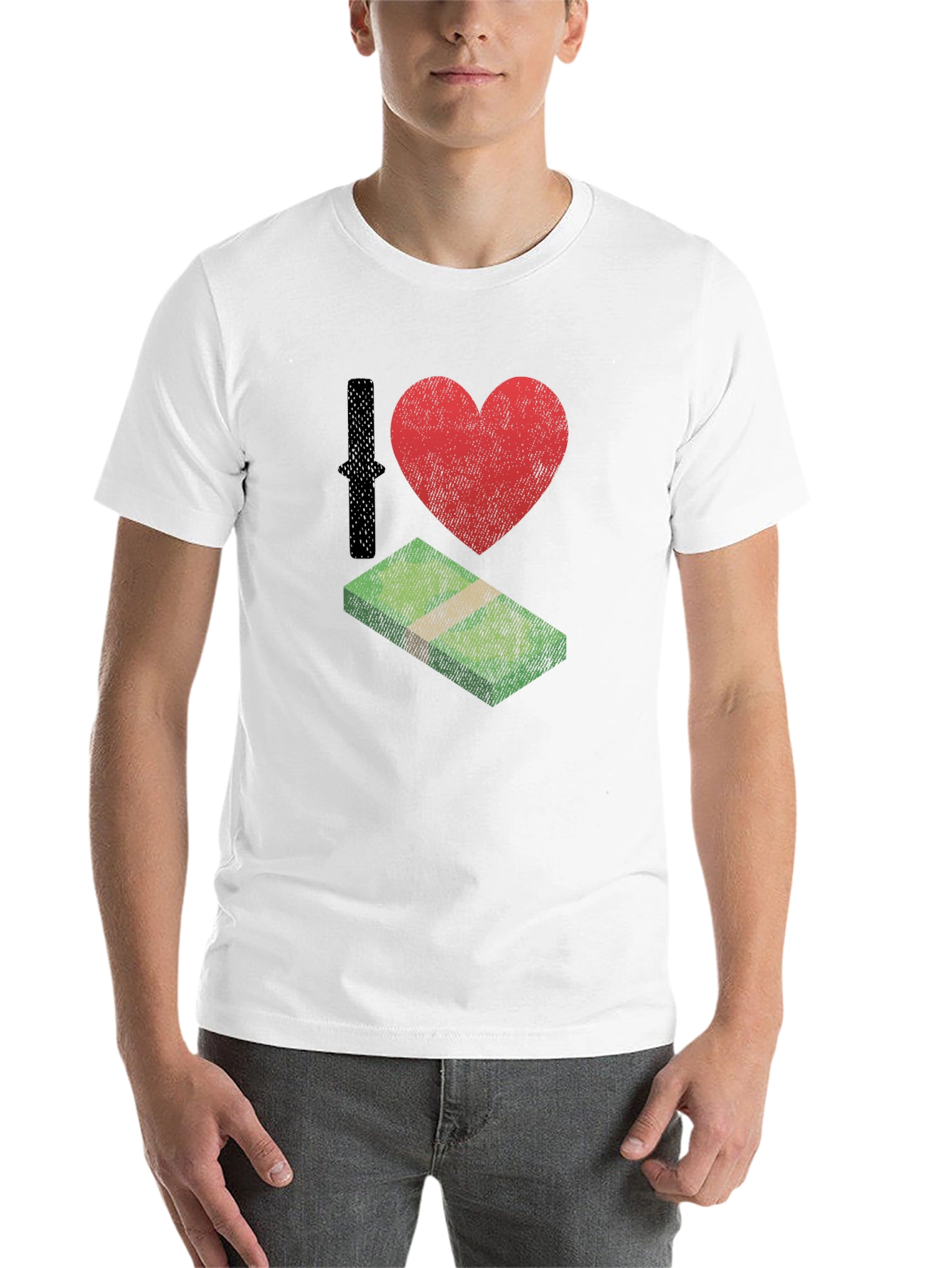 I Love Money Black T-Shirt