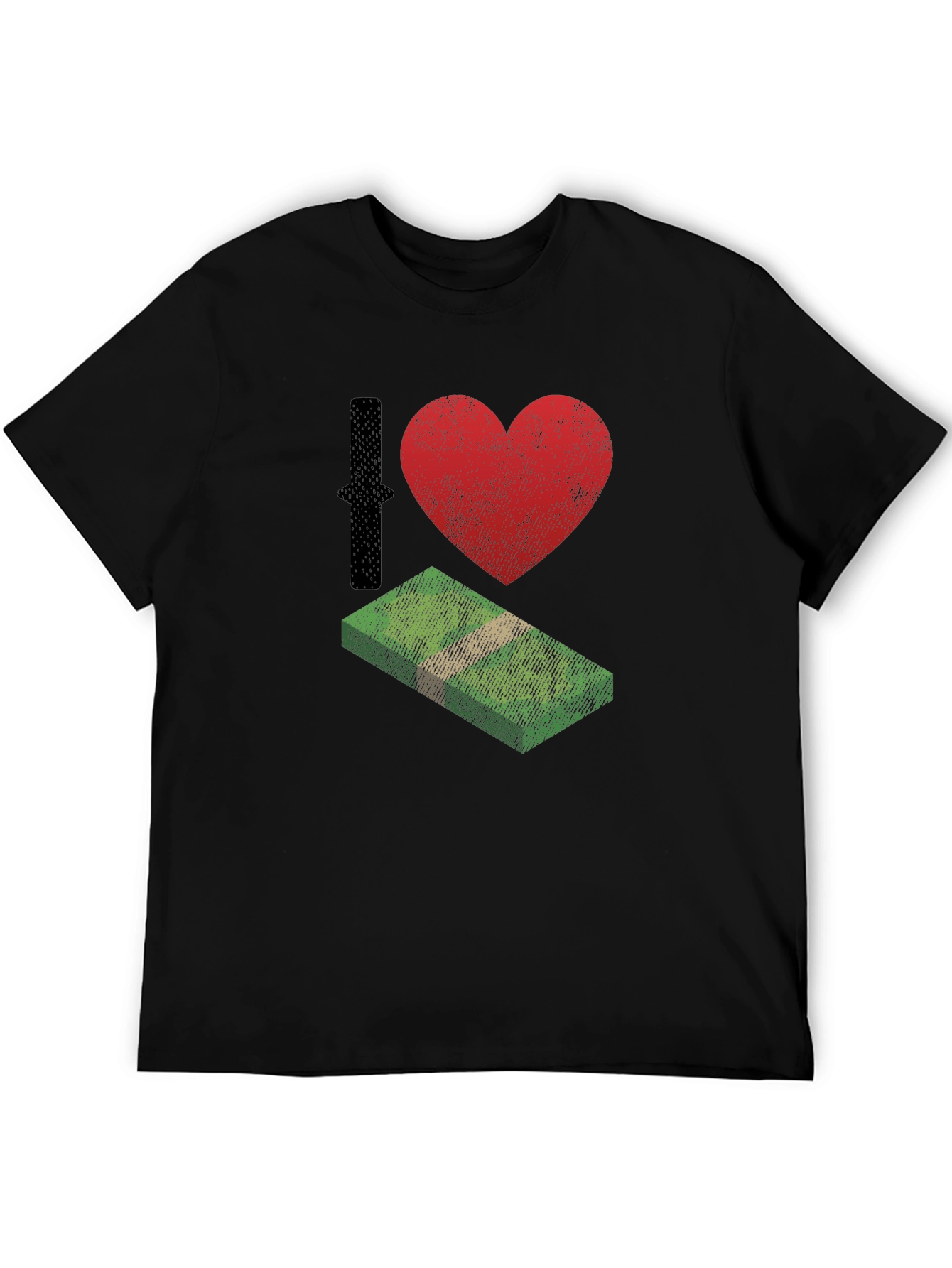 I Love Money Black T-Shirt
