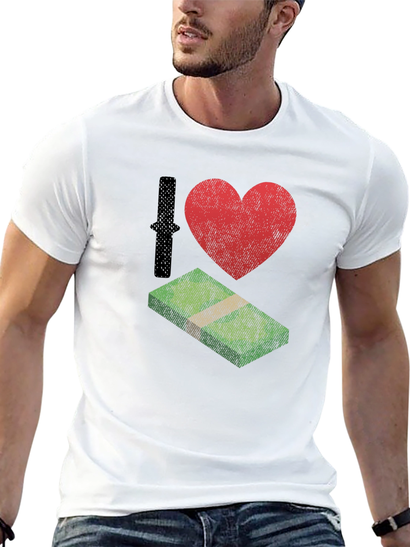 I Love Money Black T-Shirt