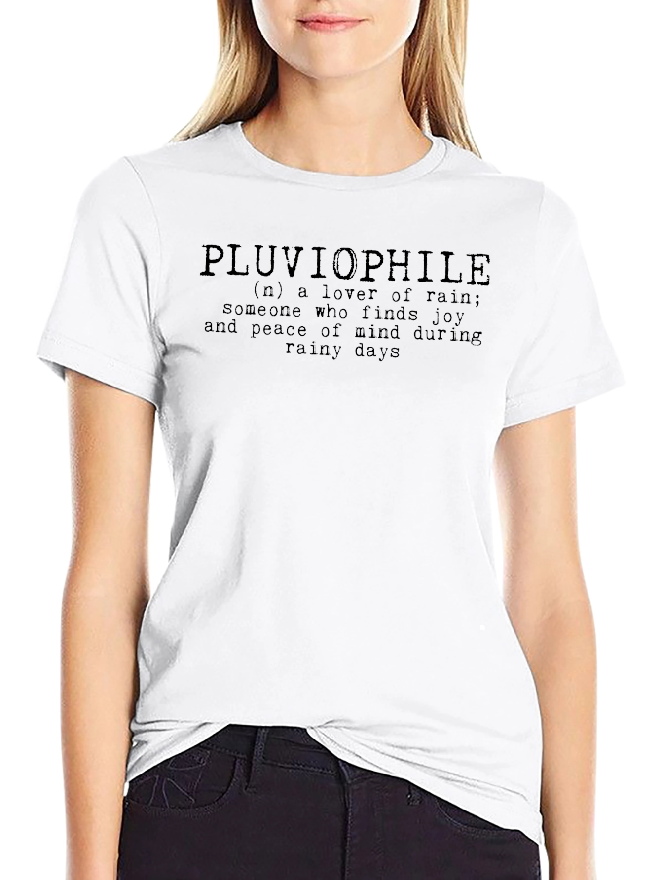 Pluviophile T-Shirt - Rainy Day Lover Tee