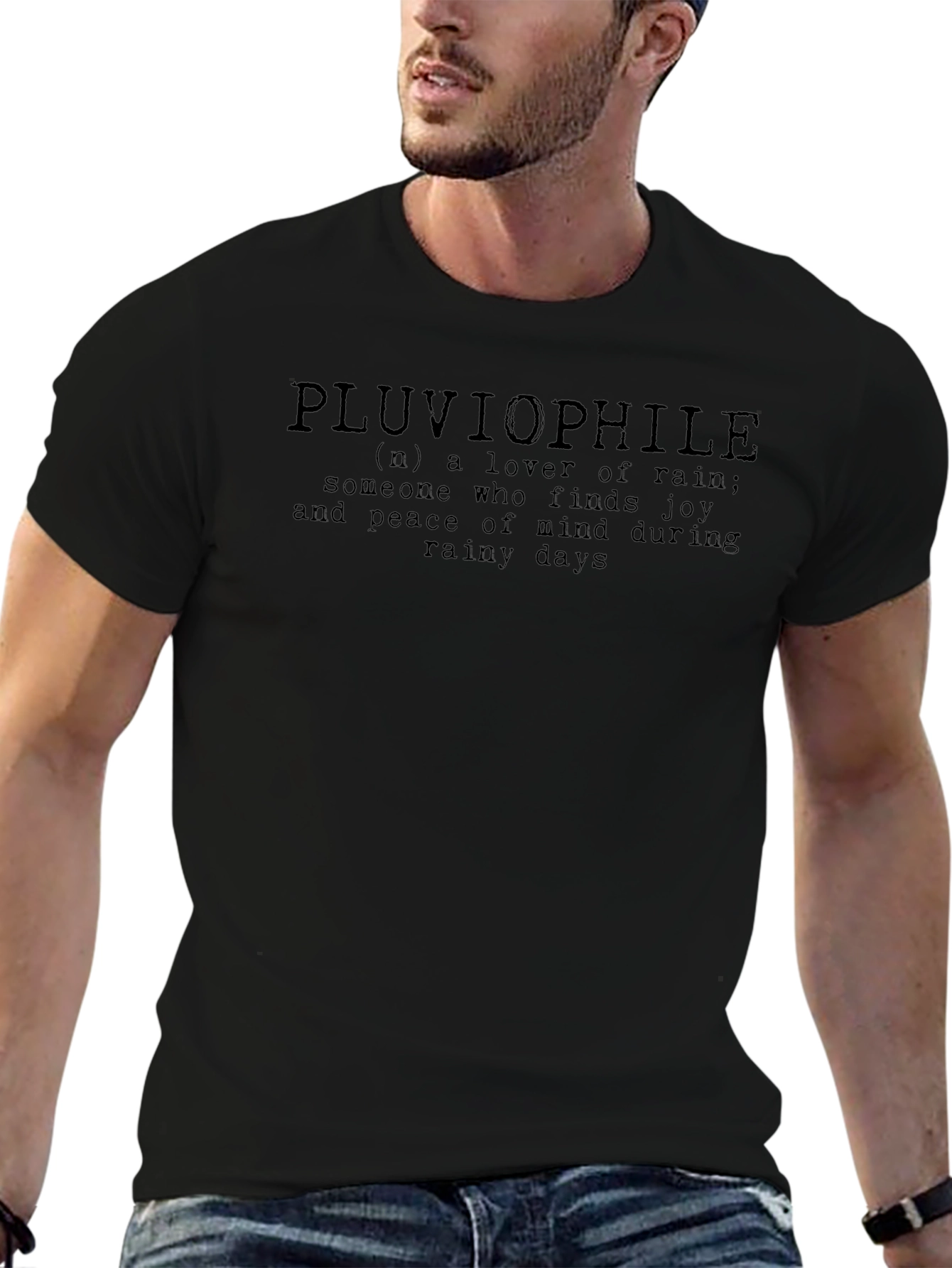 Pluviophile T-Shirt - Rainy Day Lover Tee