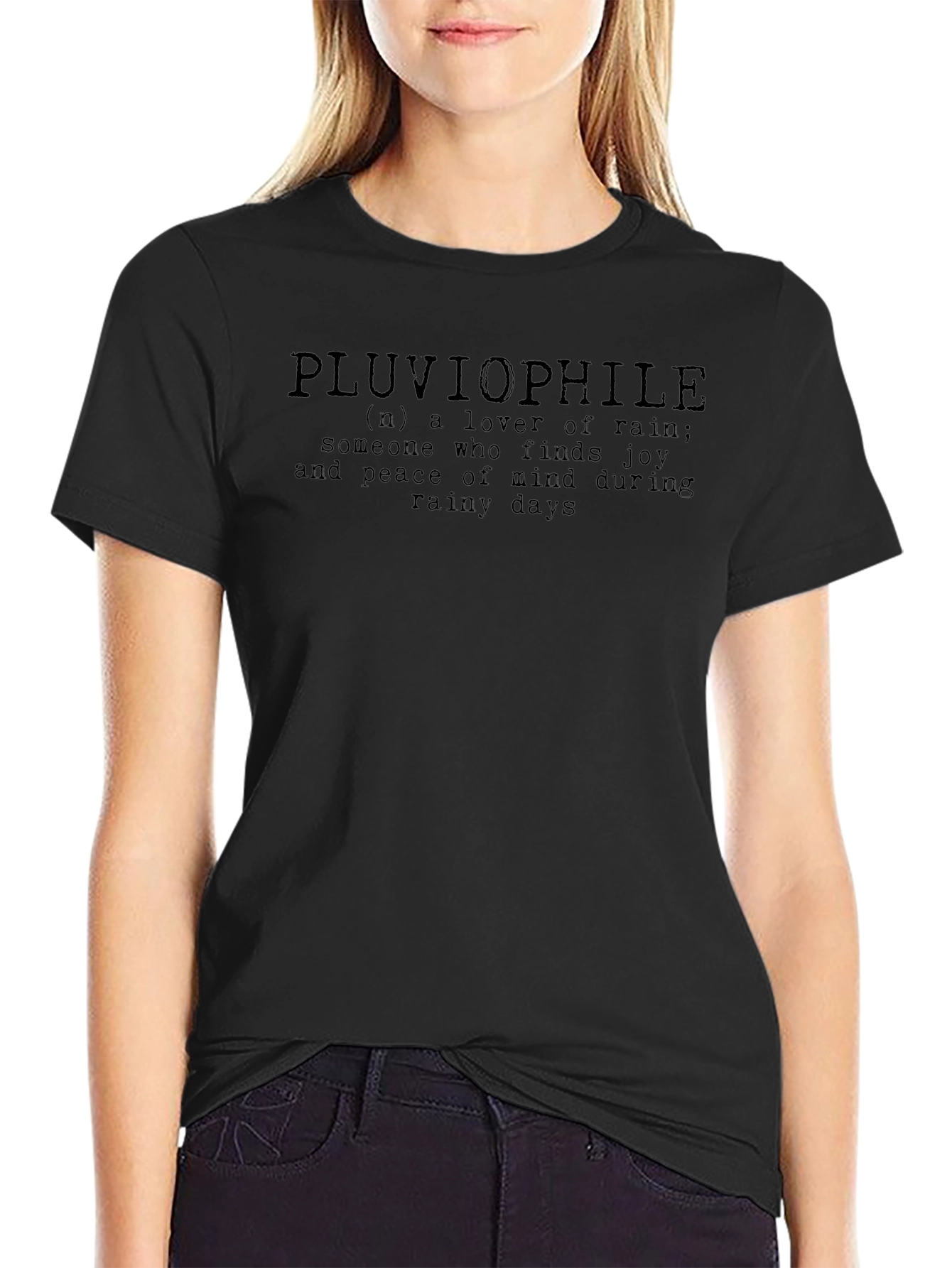 Pluviophile T-Shirt - Rainy Day Lover Tee