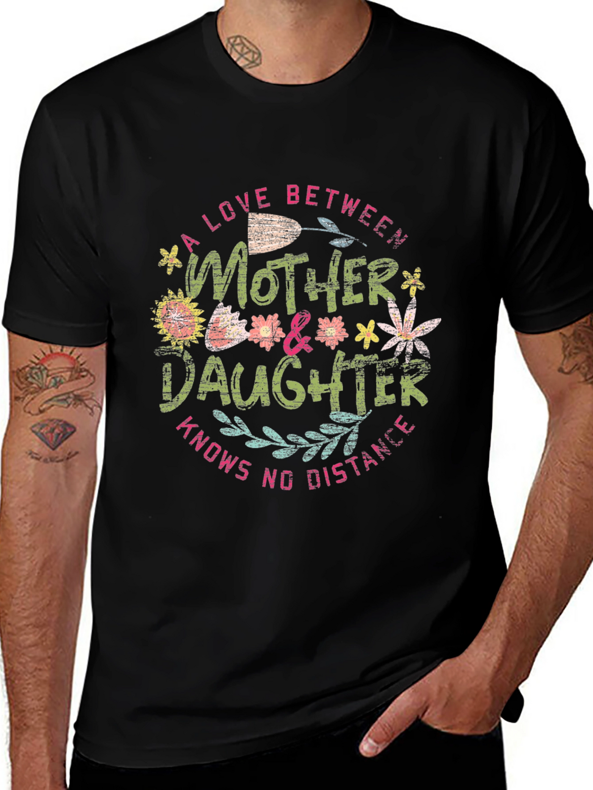 Mother & Daughter Love Graphic Tee