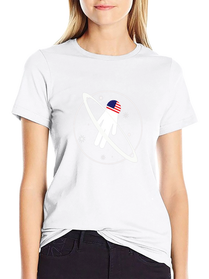 American Astronaut T-Shirt - Space Explorer Tee