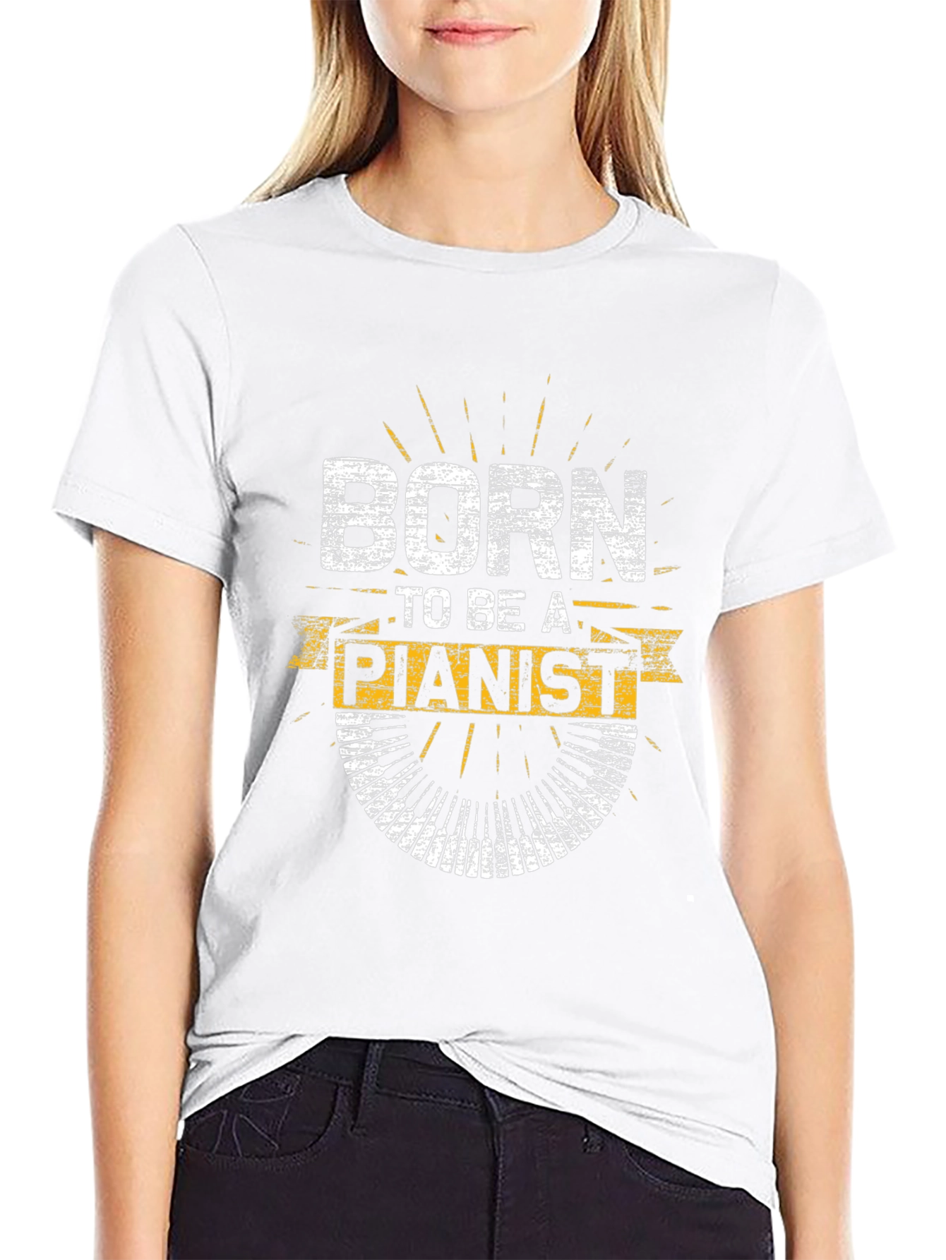 Born to Be a Pianist T-Shirt