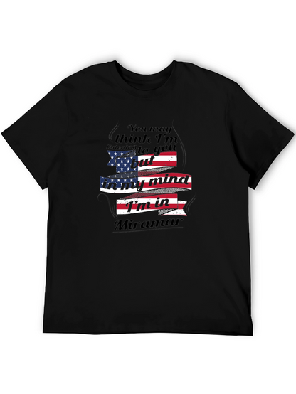 Miramar Mind T-Shirt - Patriotic Novelty Tee