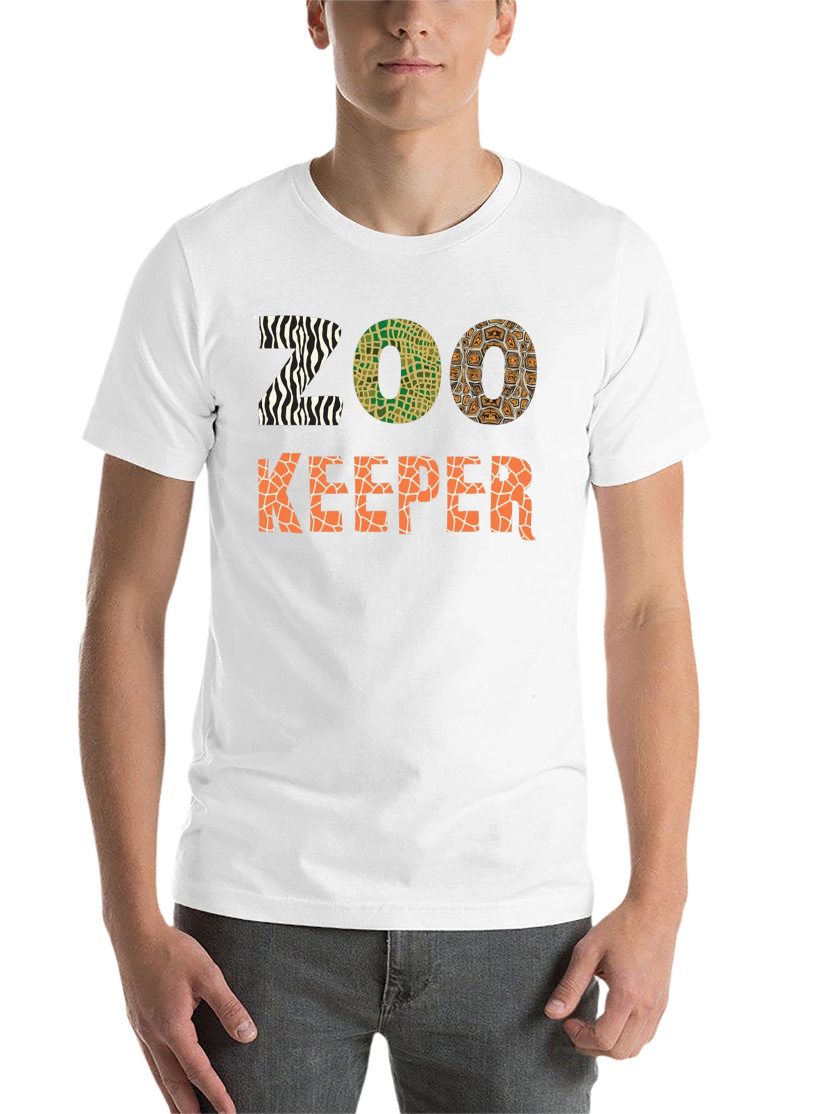 Zoo Keeper Animal Print T-Shirt