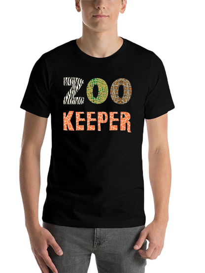 Zoo Keeper Animal Print T-Shirt