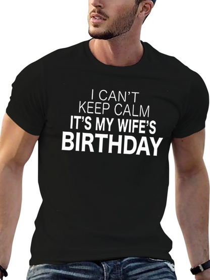 Funny Wifes Birthday T-Shirt