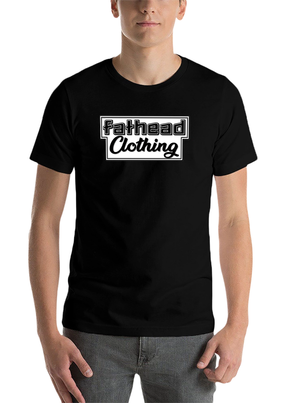 Fathead Clothing Black T-Shirt - Modern Casual Wear